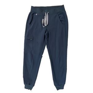FIGS Zamora Technical Collection Scrub Jogger Pants Women’s XS /P Navy High Rise